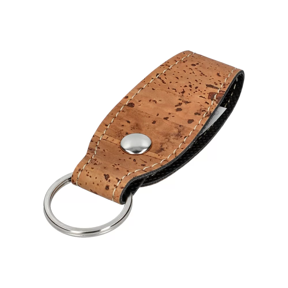 Porte clés en liège MSI01 - BROWN - ModaServerPro