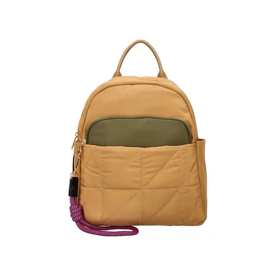 Backpack AM0449 - KHAKI - ModaServerPro