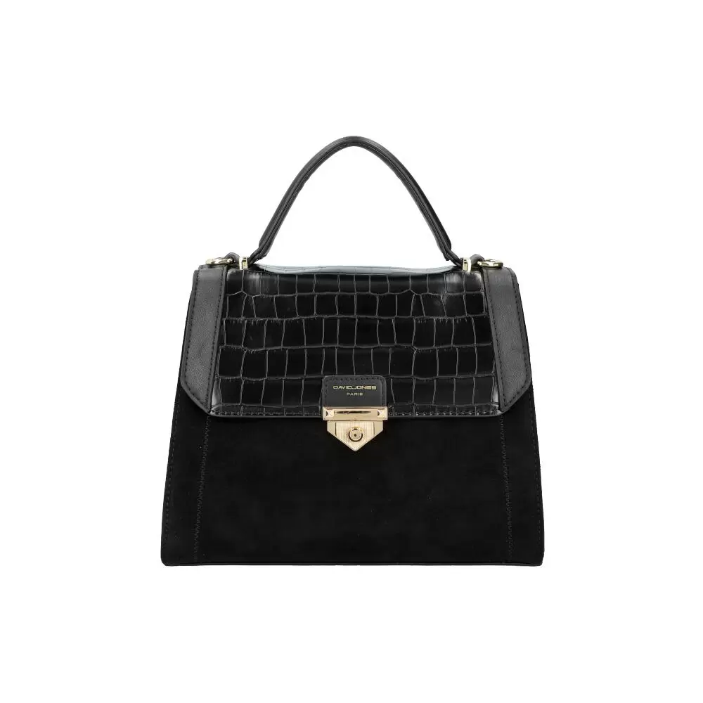 Handbag 6845 1 - BLACK - ModaServerPro