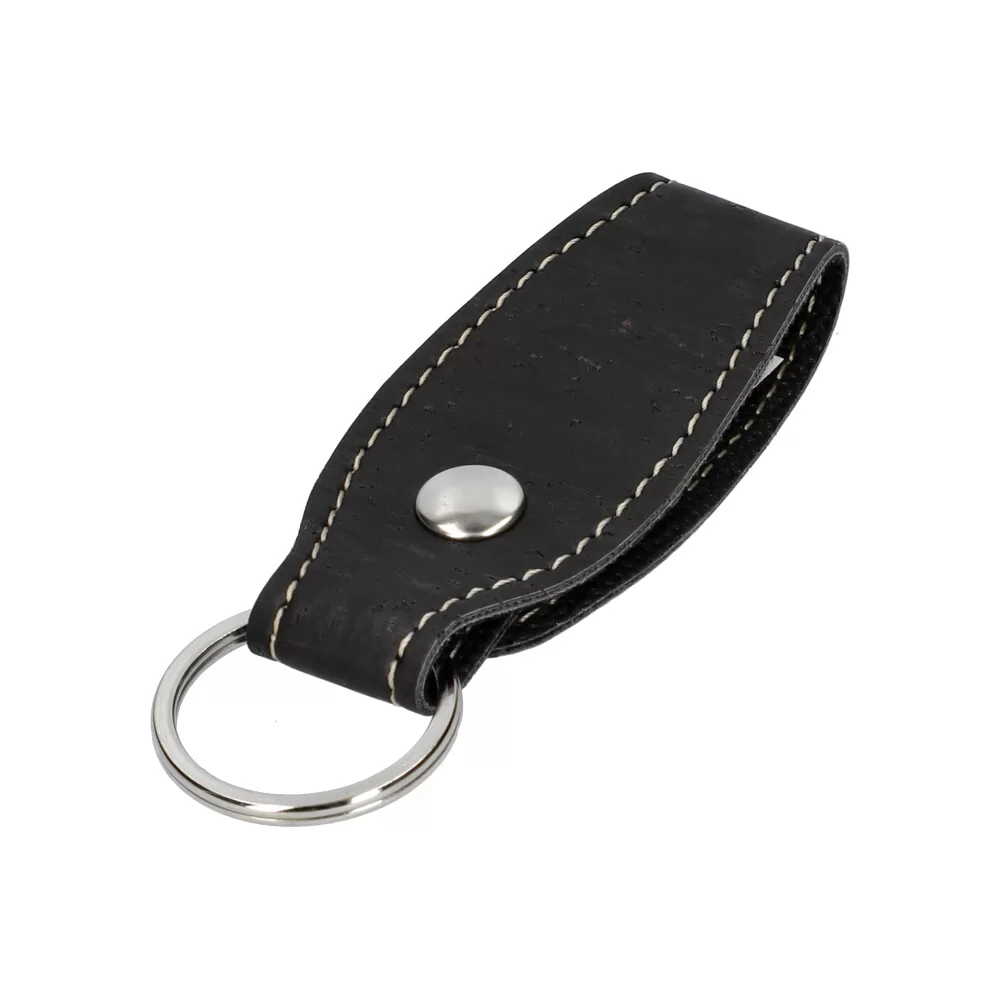 Cork key ring MSI01 - BLACK - ModaServerPro