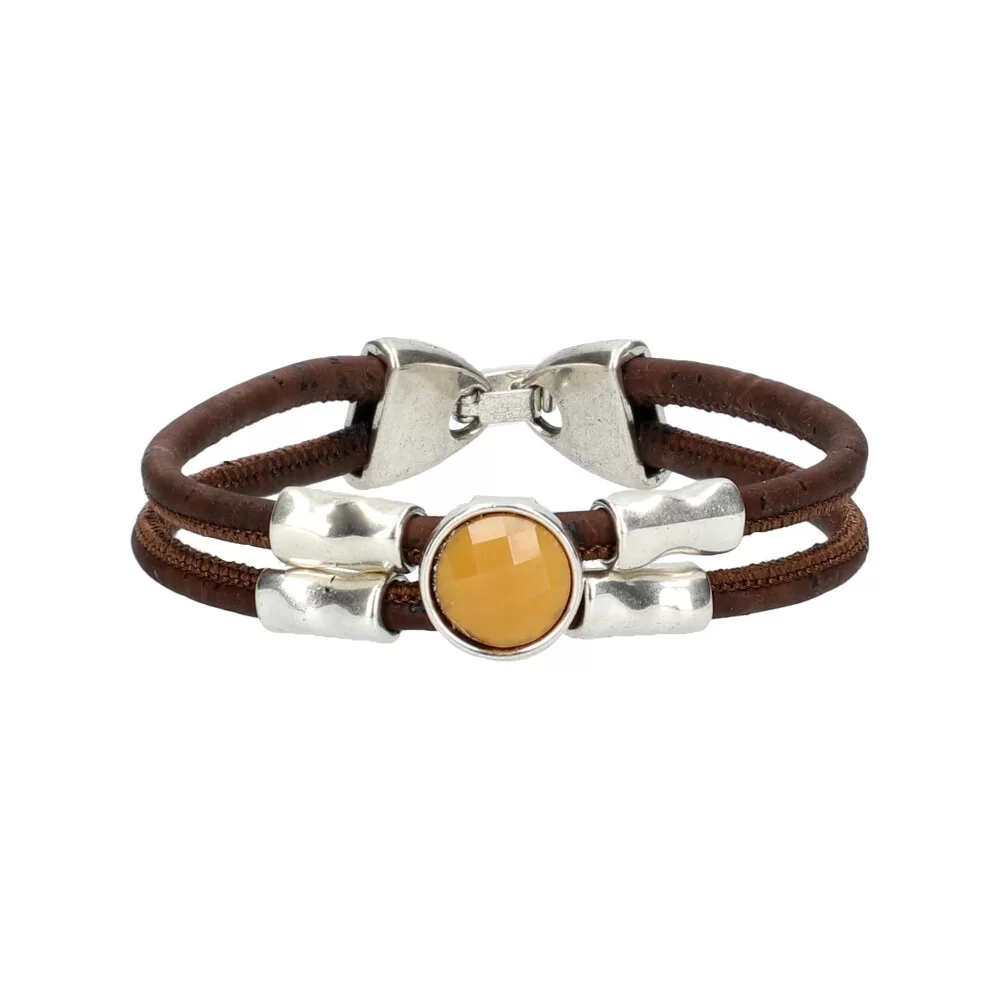 Cork bracelet OG21390 - BROWN - ModaServerPro