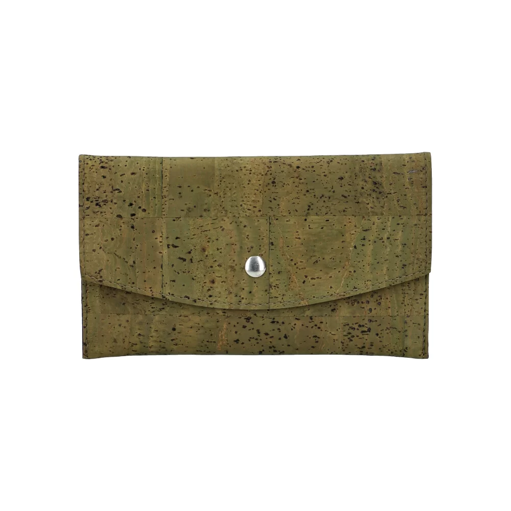 Cork Wallet MSPM15 - GREEN - ModaServerPro