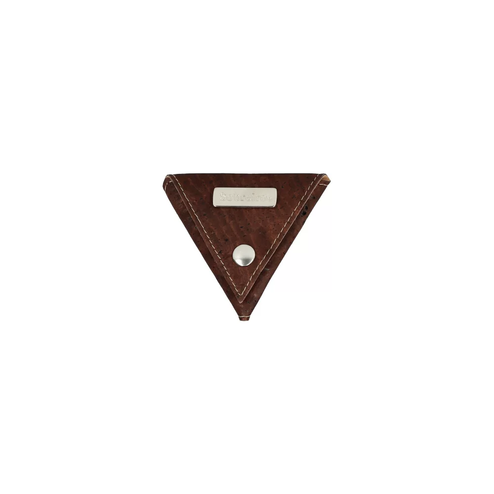 Porta moedas em cortiça sem costura MSD01 - COFFEE - ModaServerPro