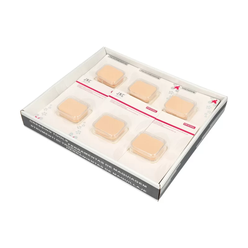 Pack 12 lotes esponja de maquilhagem 861009 - MULTICOLORE - ModaServerPro