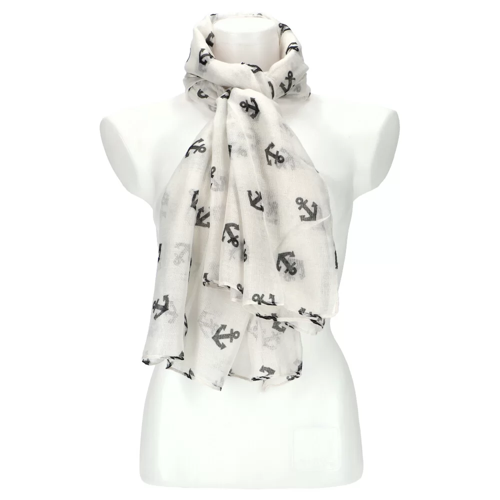 Woman scarf M258 - WHITE - ModaServerPro