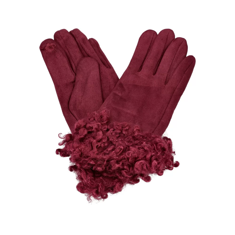Woman gloves UHH17 - BORDEAUX - ModaServerPro
