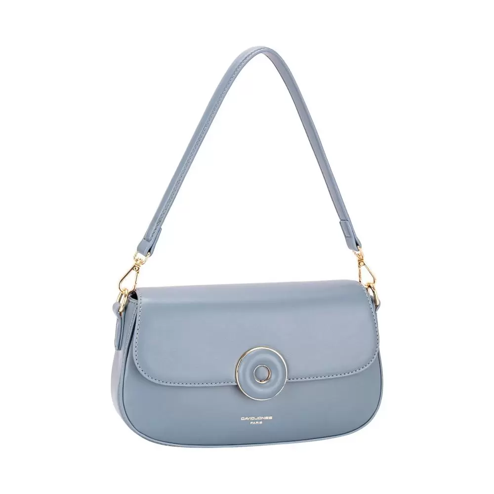 Handbag David Jones CM6962 - BLUE - ModaServerPro