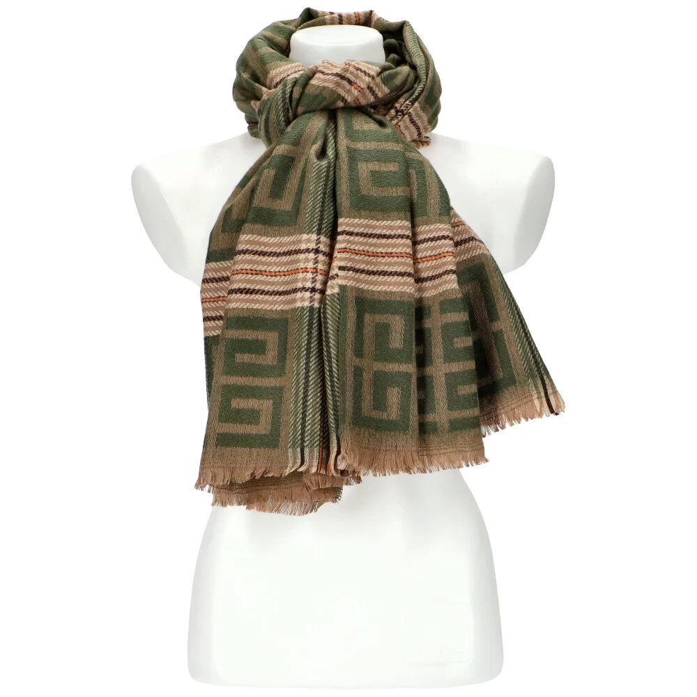 Woman winter scarf HW49067 - GREEN - ModaServerPro