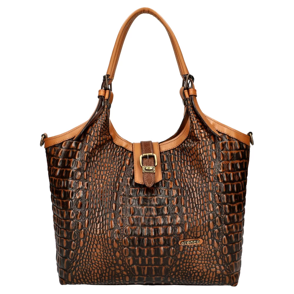 Leather handbag EL6353