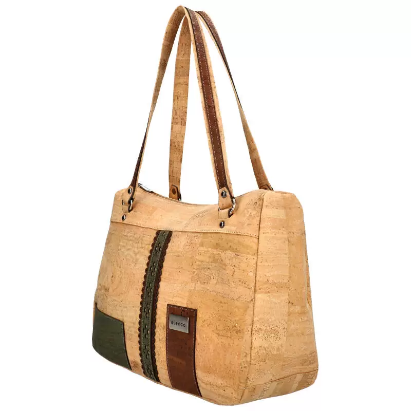 Cork handbag 826MS - ModaServerPro