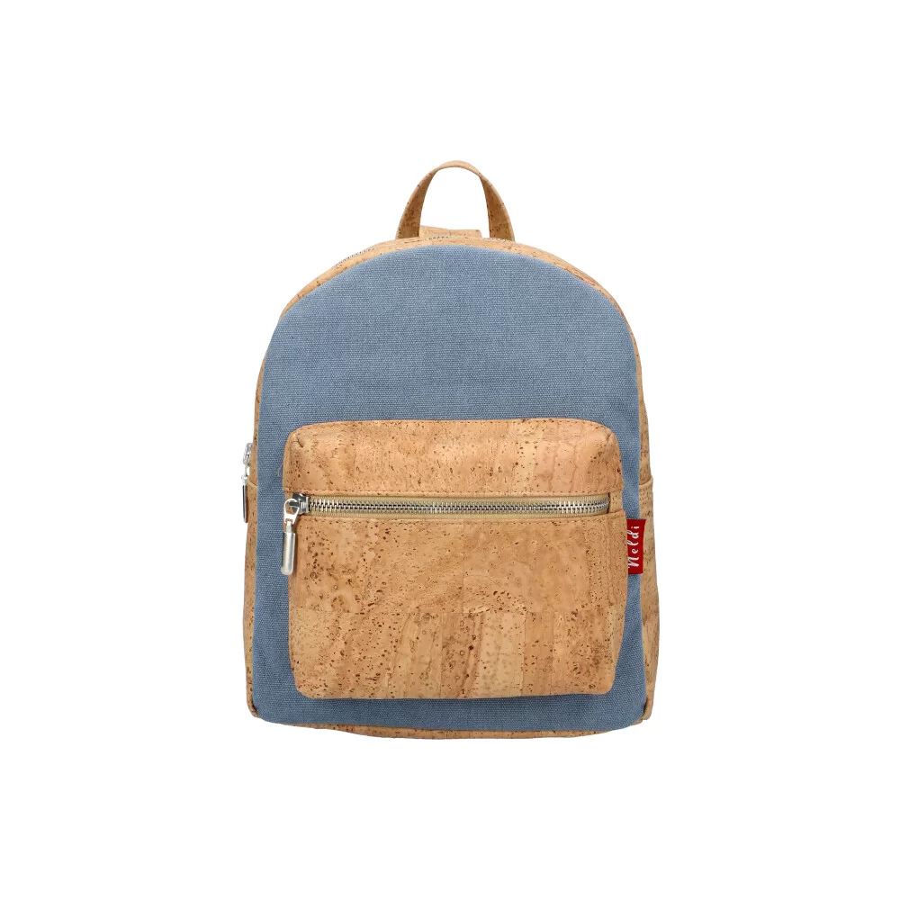 Cork backpack 7020 - L BLUE - ModaServerPro