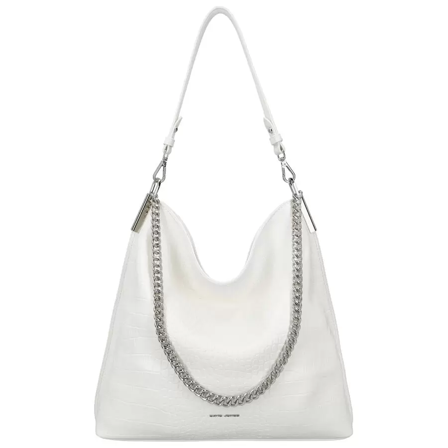 Handbag David Jones CM6470 - WHITE - ModaServerPro