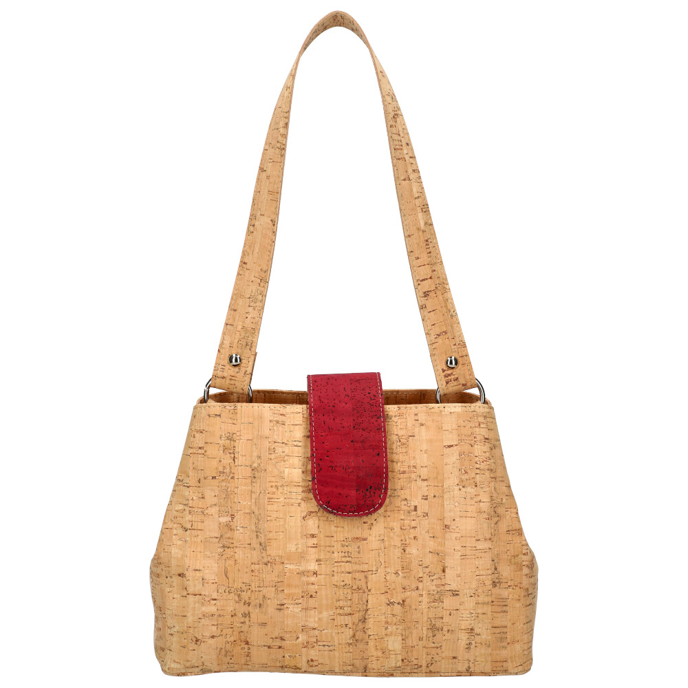 Cork handbag MSR07 - BORDEAUX - SacEnGros