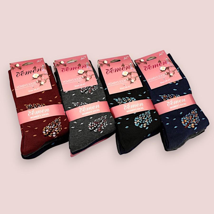 Pack 12 pairs - 36 41 - E9826 MULTICOLORE ModaServerPro
