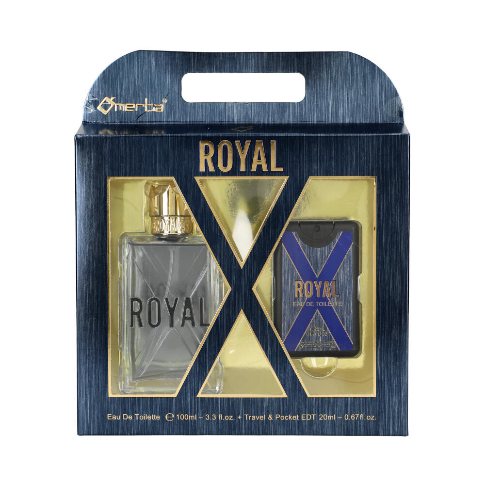 Perfume coffret - Royal X - 44GOM S153 - ModaServerPro