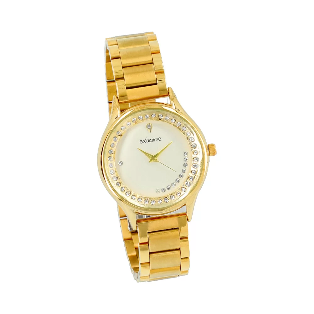 Relógio mulher + Caixa CC15235 - GOLD - ModaServerPro