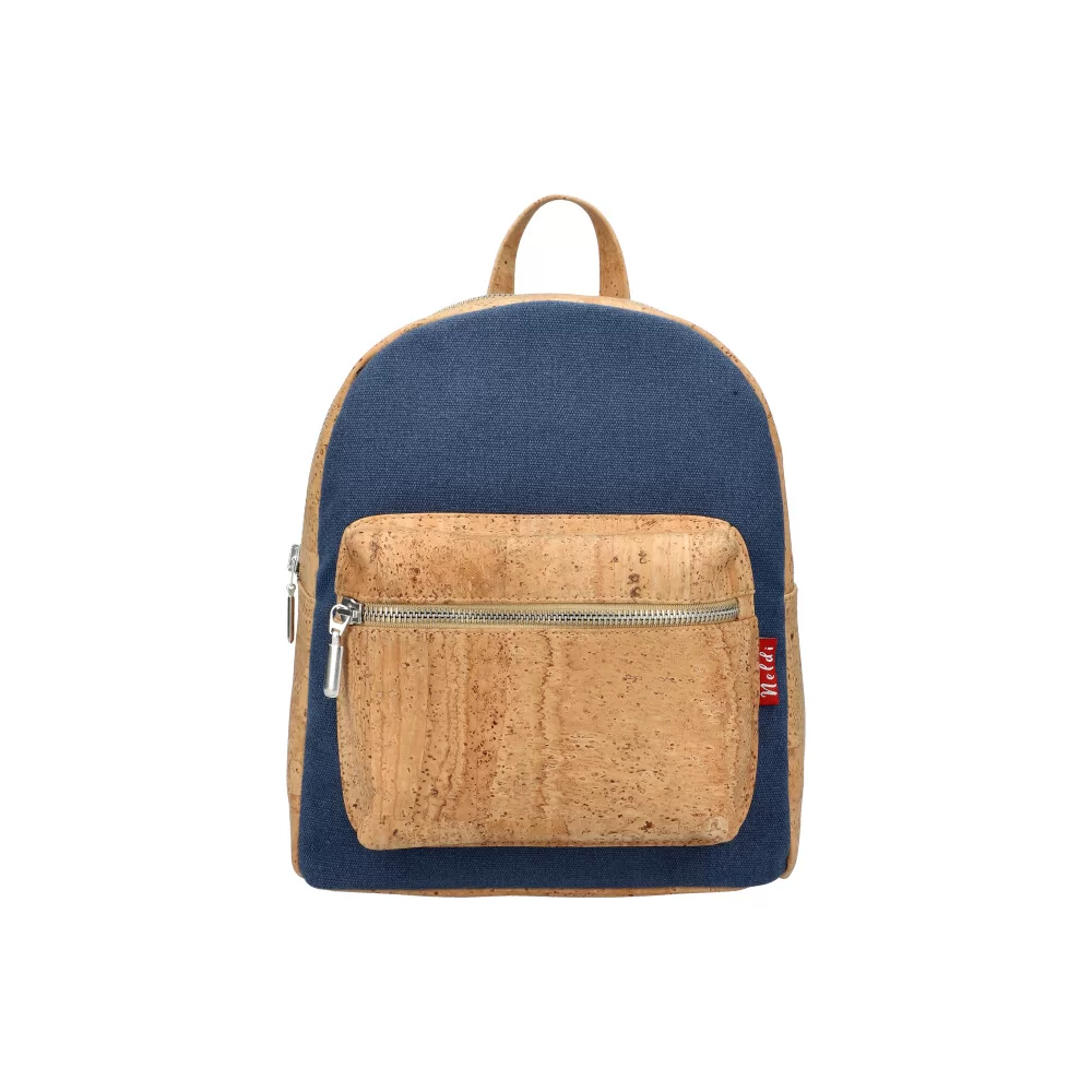 Cork backpack 7020 - BLUE - ModaServerPro