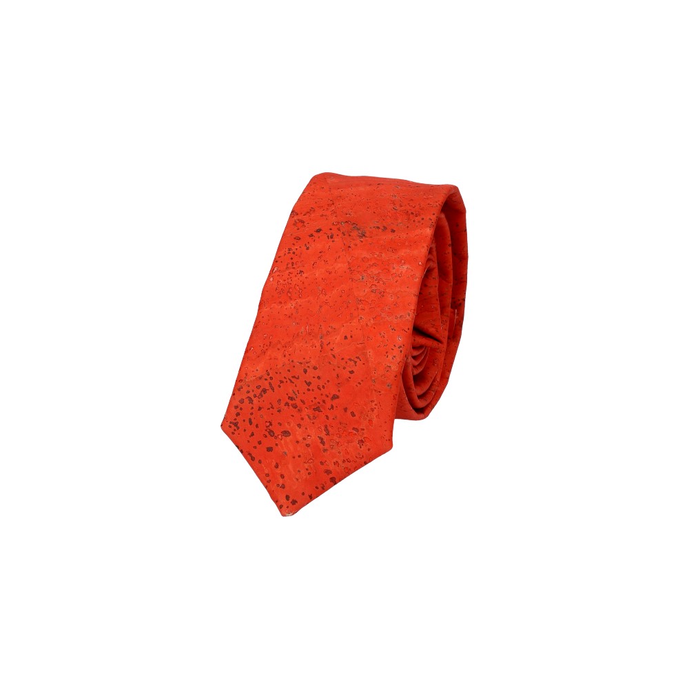 Cravate en liège ORNGR00-1 - RED - ModaServerPro