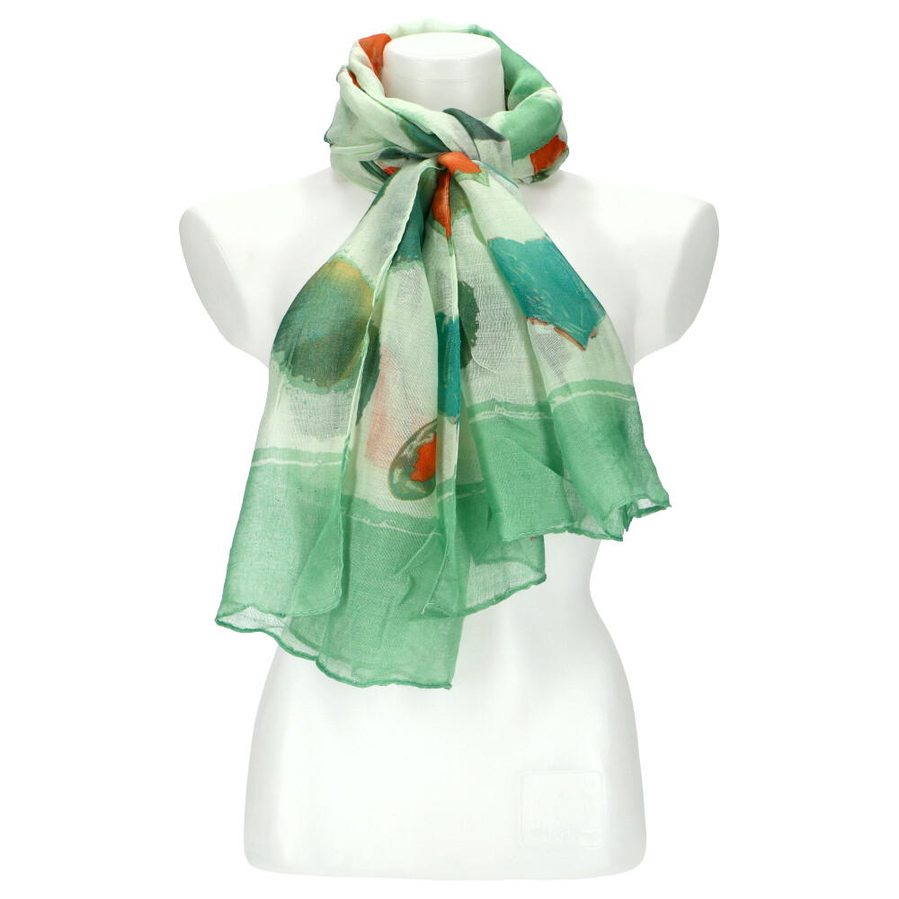 Woman scarf M1121 GREEN ModaServerPro
