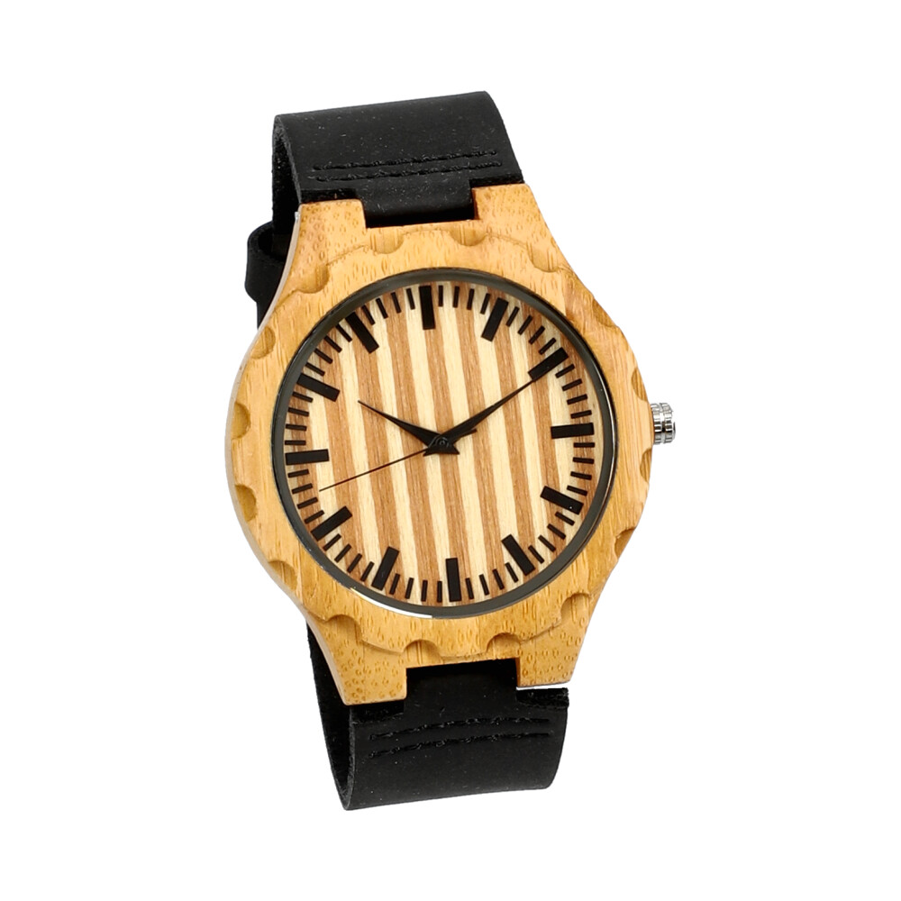 Relógio de madeira CC036 - ModaServerPro