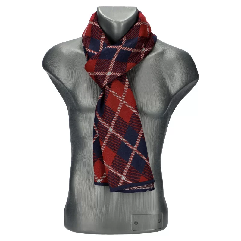 Man winter scarf SJ156 - Harmonie idees cadeaux
