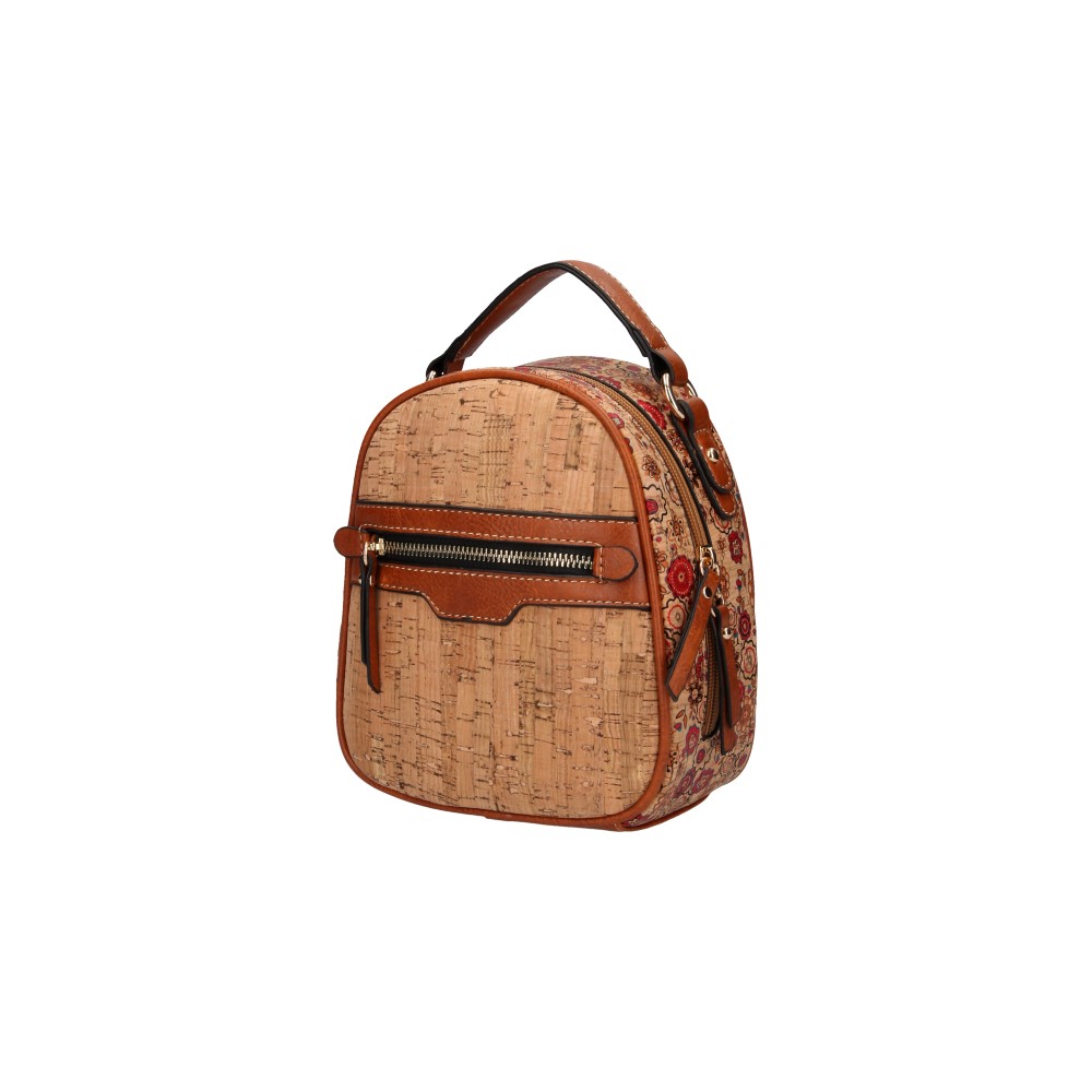 Handbag KR878 - BROWN 1 - ModaServerPro