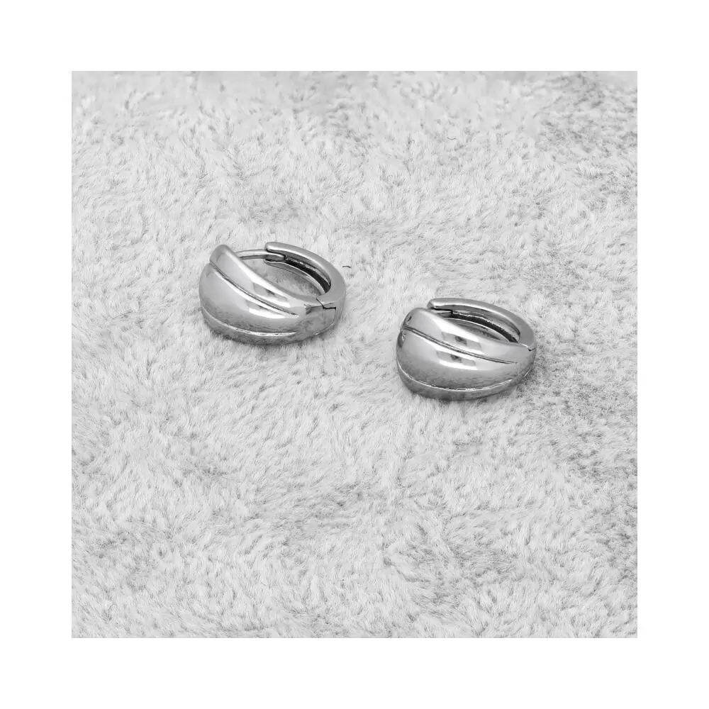 Steel earring 66120420 - ModaServerPro
