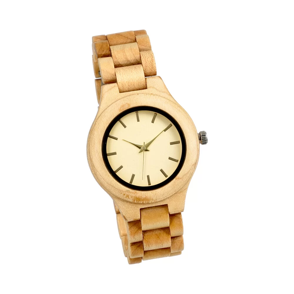 Wood watch + box RM008