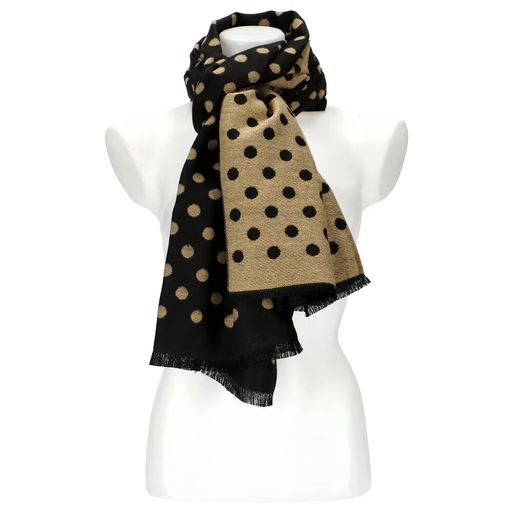 Woman winter scarf HW49084 - BLACK 1 - ModaServerPro