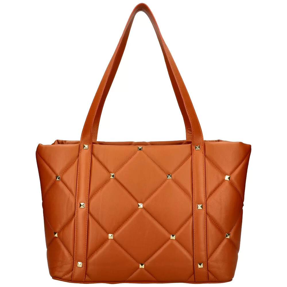 Leather handbag 6886 - ModaServerPro
