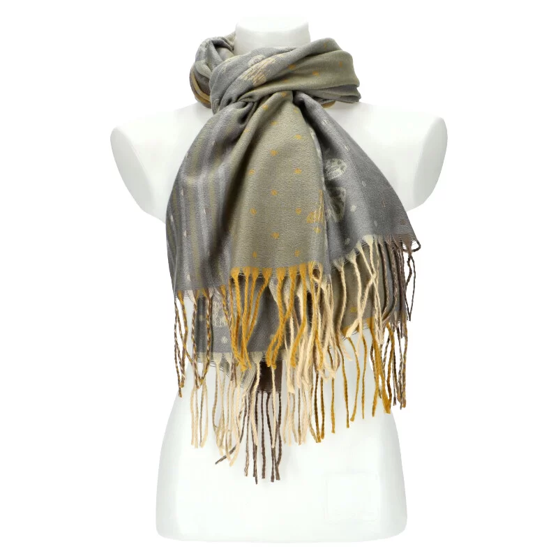 Woman winter scarf SH86 - GREY - ModaServerPro