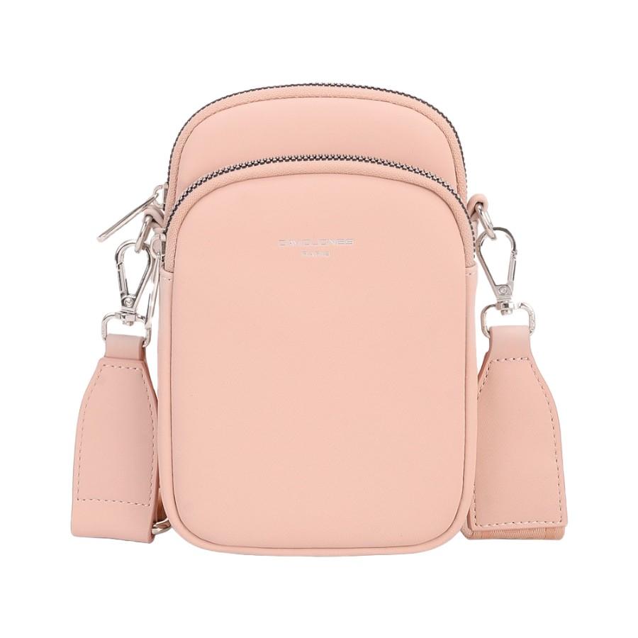 Crossbody bag David Jones CM6906 PINK ModaServerPro