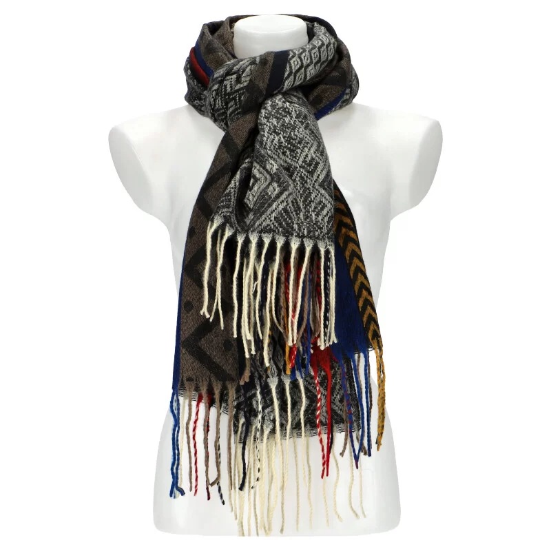Woman winter scarf HW79007 - BLACK - ModaServerPro