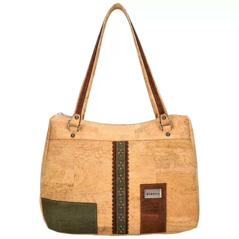 Cork handbag 826MS - ModaServerPro