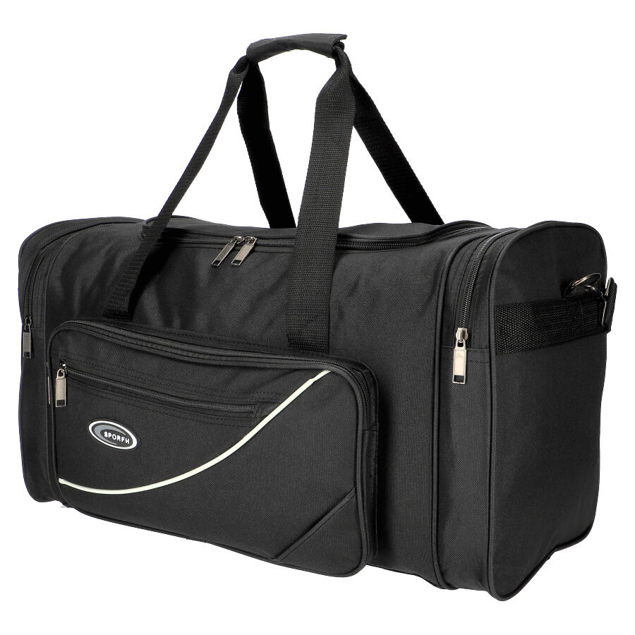 Travel bag 1255885 BLACK ModaServerPro