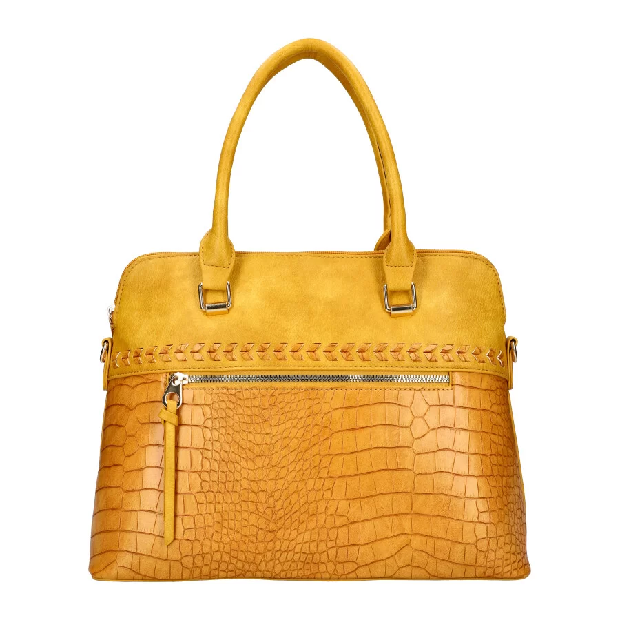 Handbag AM0172 - YELLOW - ModaServerPro