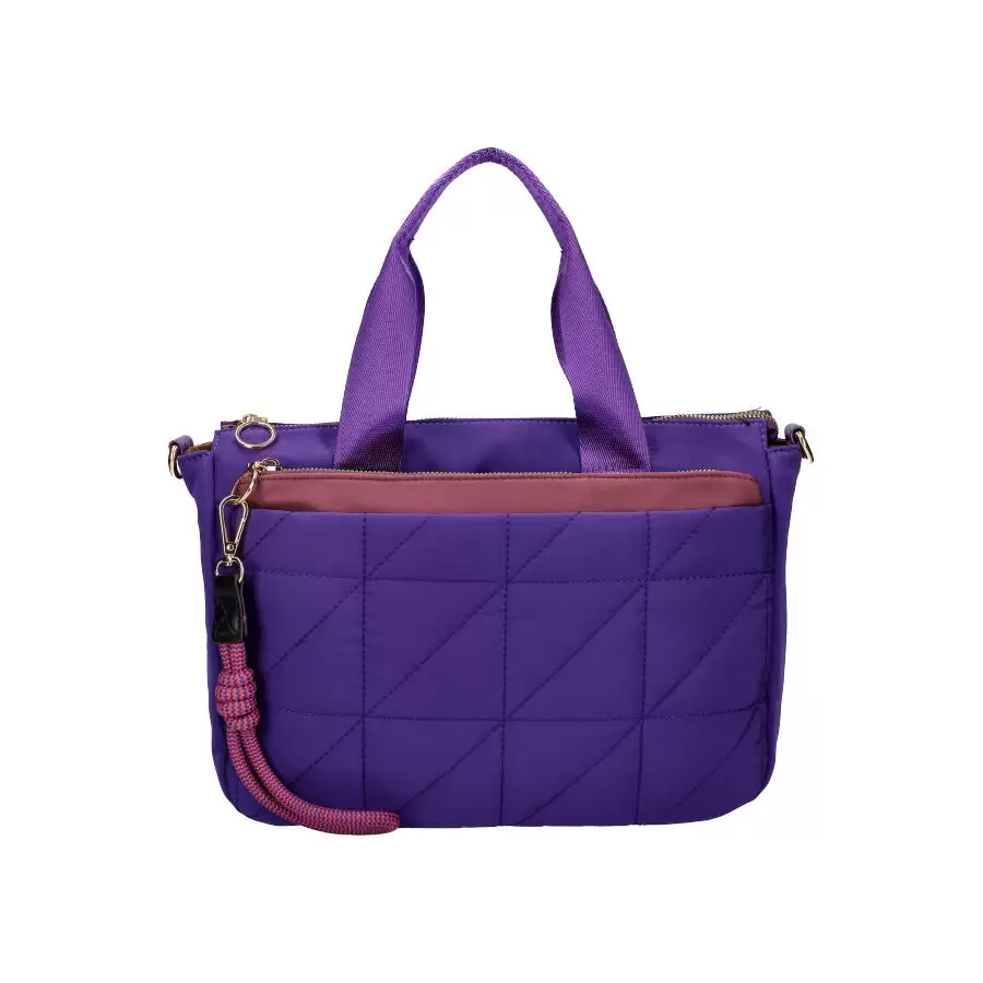 Handbag AM0448 - PURPLE - ModaServerPro