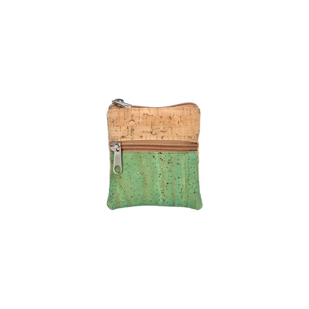 Porta moedas em cortiça NR025 - GREEN - ModaServerPro