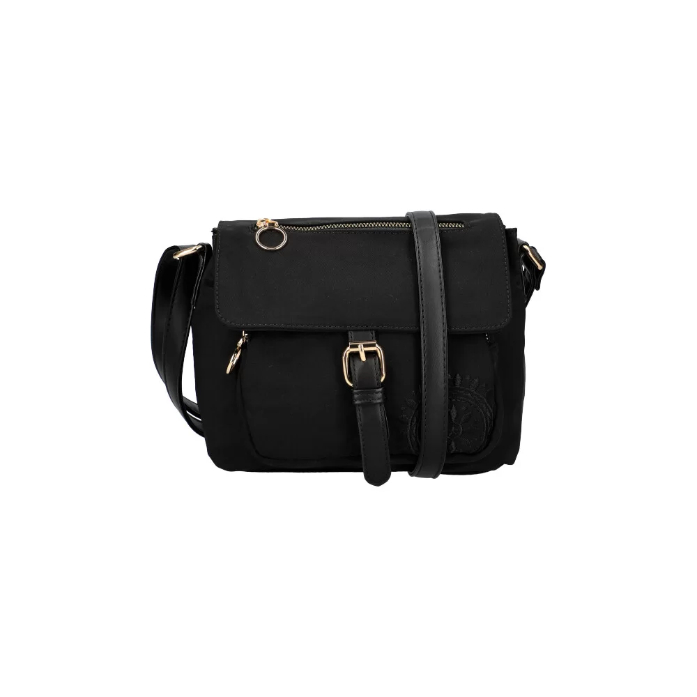 Crossbody bag AM0305 - BLACK - ModaServerPro