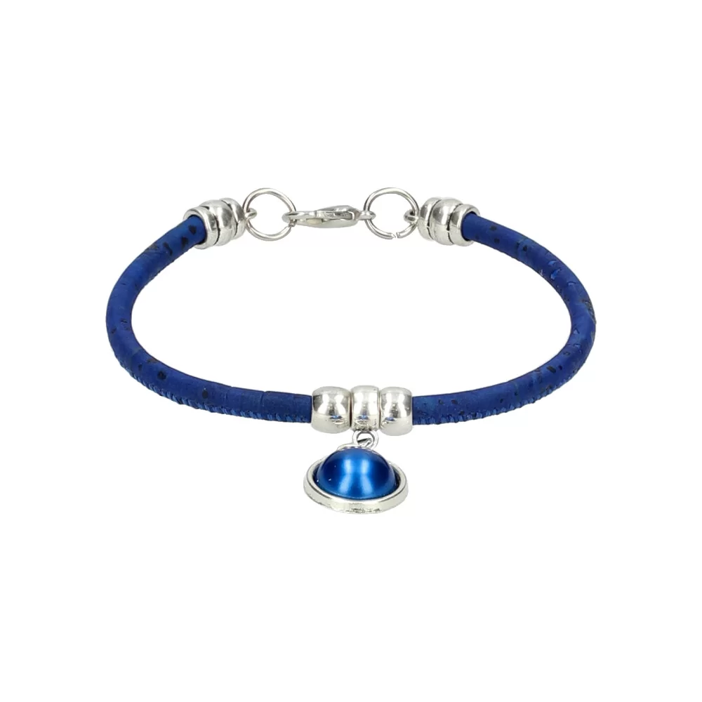 Bracelet en liège OG21250 - BLUE - ModaServerPro