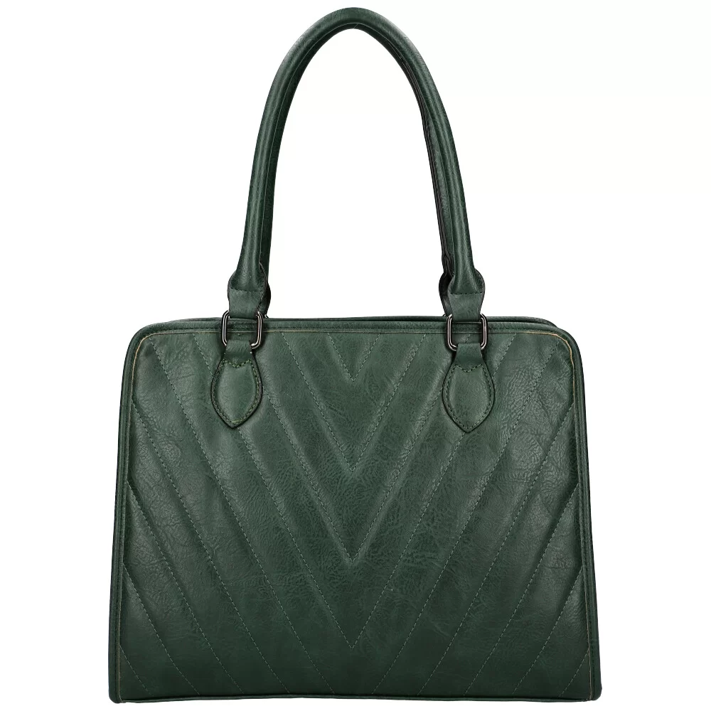 Handbag D9060 - GREEN - ModaServerPro