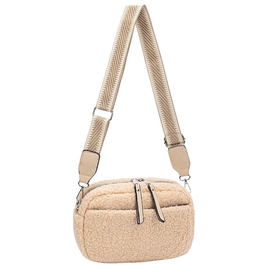 Crossbody bag David Jones CM7156 CAMEL ModaServerPro