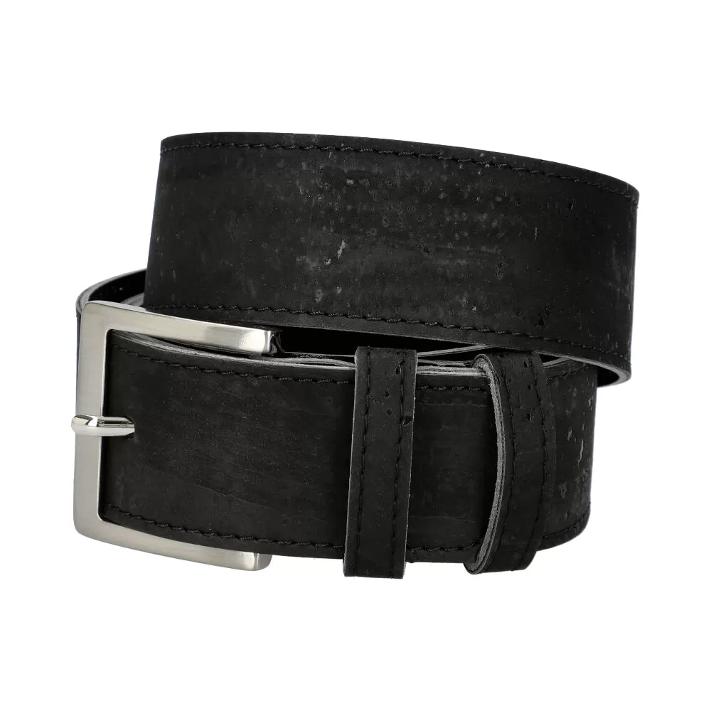 Cork belt Black MSCI02C 01 - ModaServerPro