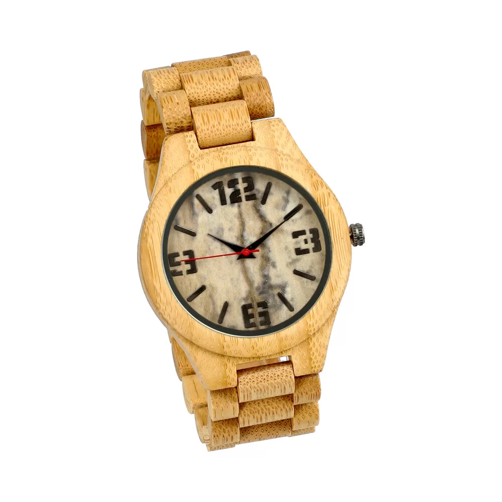 Relógio de madeira + caixa RM012 - ModaServerPro