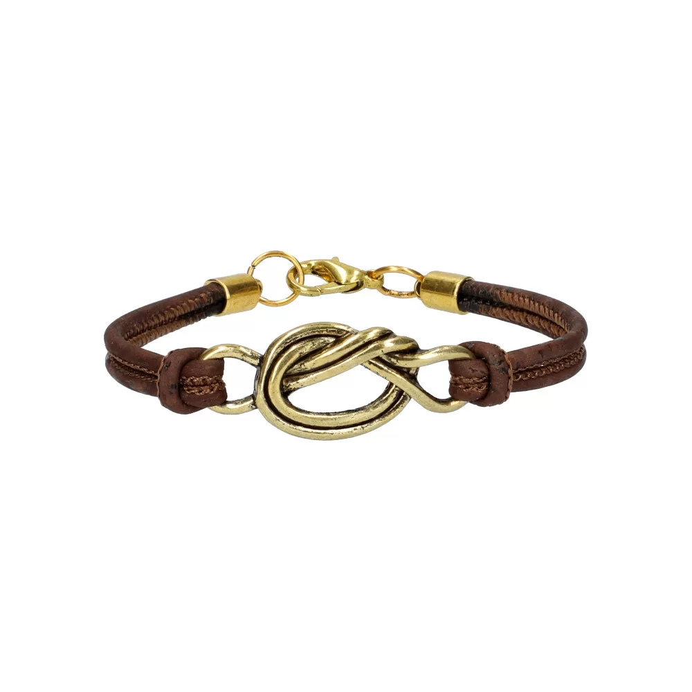 Cork bracelet OG21535 - BROWN - ModaServerPro