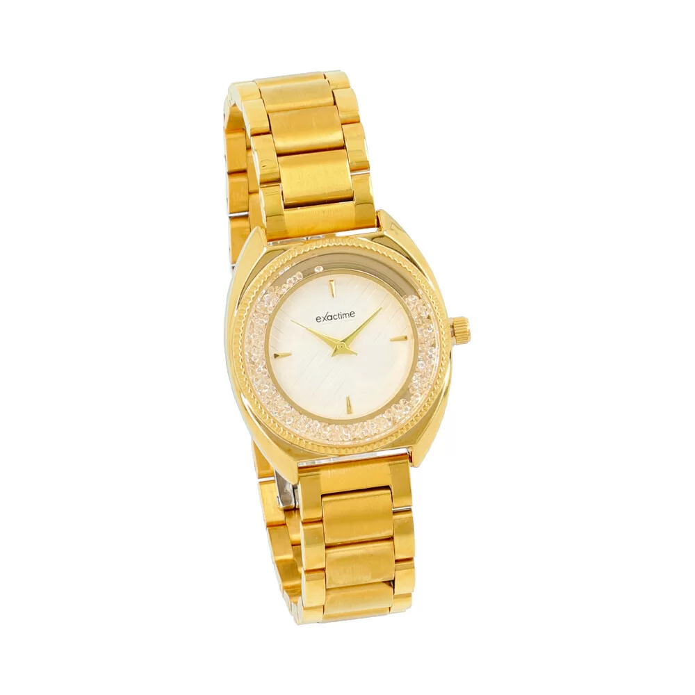 Relógio mulher + Caixa CC15237 - GOLD - ModaServerPro