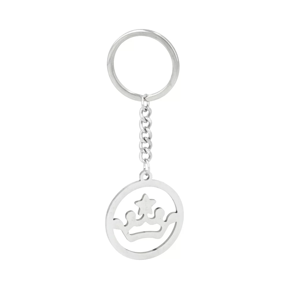 Steel key ring 84630 - Harmonie idees cadeaux