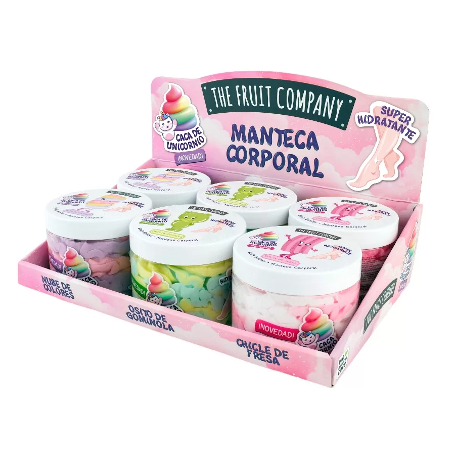 Pack 6 Pcs Beurre corporel -  The Fruit Company - P718056 - ModaServerPro