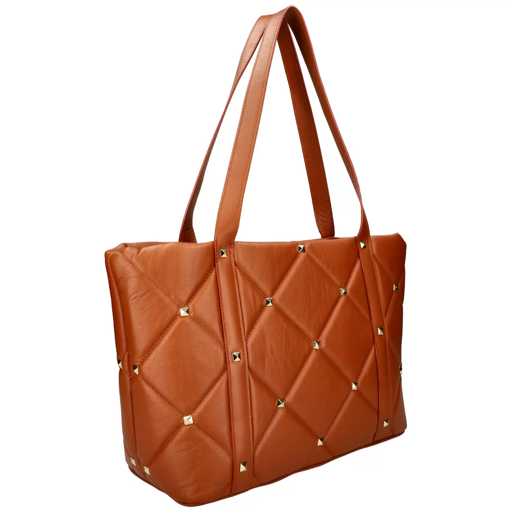 Leather handbag 6886 - ModaServerPro