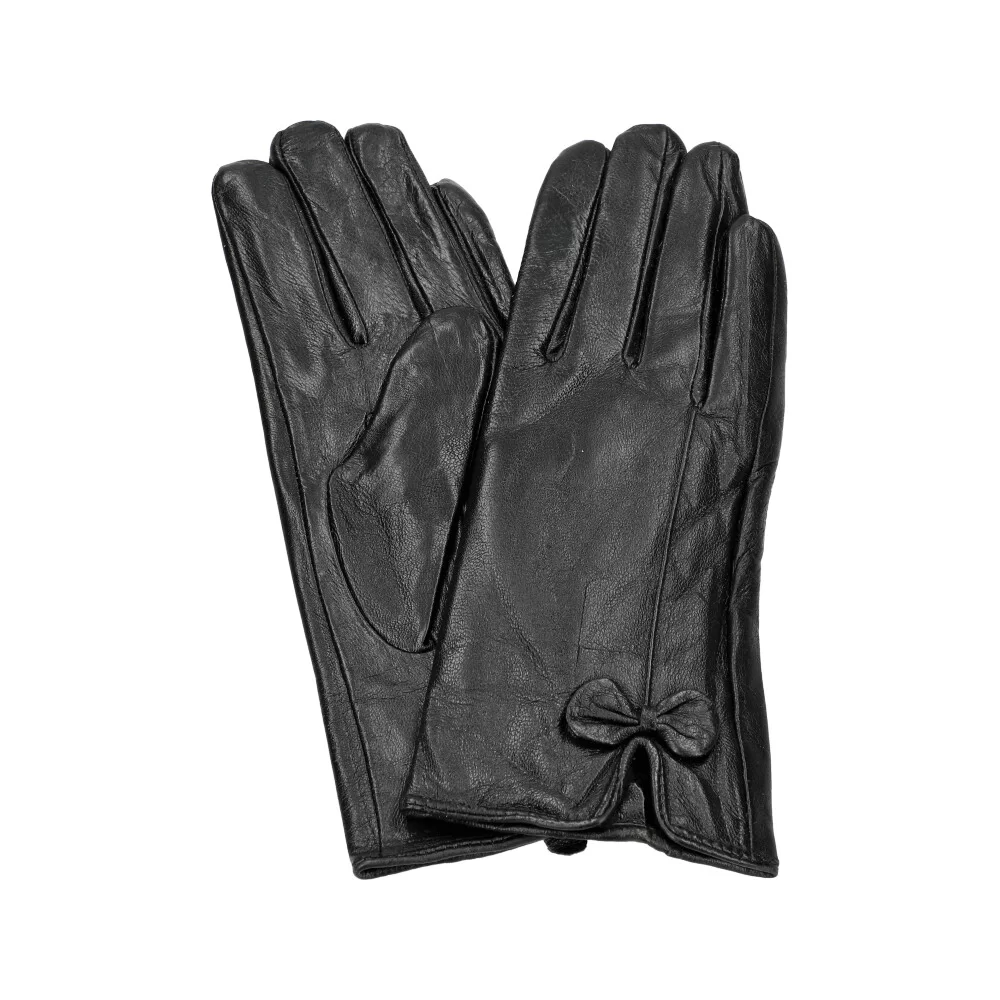 Woman gloves UHS1027 - BLACK - ModaServerPro